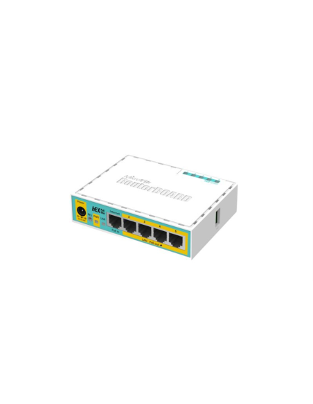 Mikrotik hEX PoE lite router Ethernet rápido Blanco