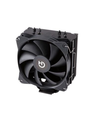 Hiditec C12 PWM Procesador Enfriador 12 cm Negro