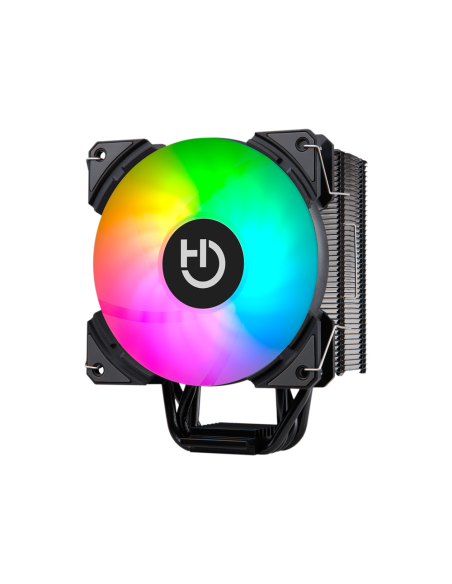 Hiditec C12 PWM ARGB Procesador Refrigerador de aire Negro 1 pieza(s)