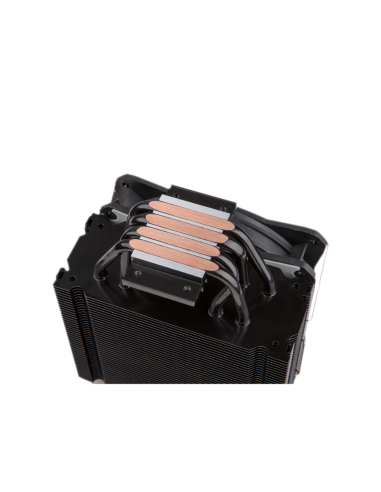 Hiditec C12 PWM ARGB Procesador Refrigerador de aire Negro 1 pieza(s)