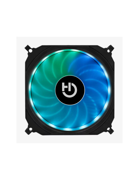 Hiditec N10 Carcasa del ordenador Ventilador 12 cm Negro 1 pieza(s)