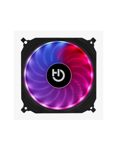 Hiditec N10 Carcasa del ordenador Ventilador 12 cm Negro 1 pieza(s)