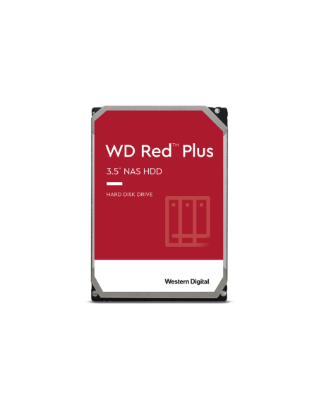Western Digital WD Red Plus disco duro interno 4 TB 5400 RPM 3.5" Serial ATA III