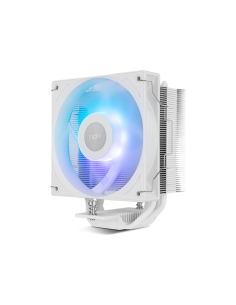 NOX Hummer NXHUMMERR400ARGBWH sistema de refrigeración para ordenador Procesador Ventilador 12 cm Blanco