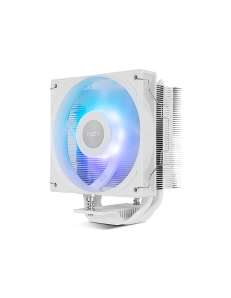 NOX Hummer NXHUMMERR400ARGBWH sistema de refrigeración para ordenador Procesador Ventilador 12 cm Blanco