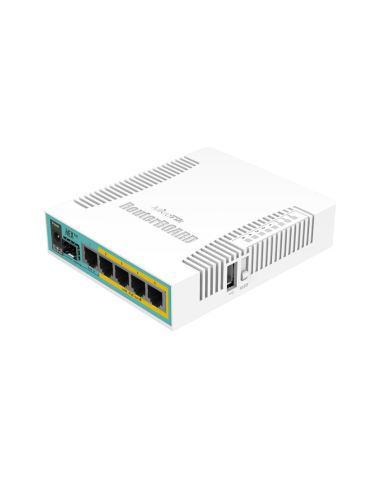 Mikrotik hEX PoE router Blanco