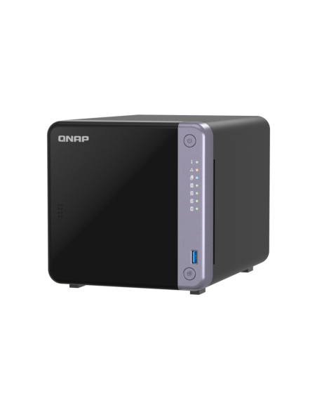 QNAP TS-432X-4G servidor de almacenamiento NAS Torre Alpine Alpine AL-524 4 GB DDR4 QNAP QTS Negro