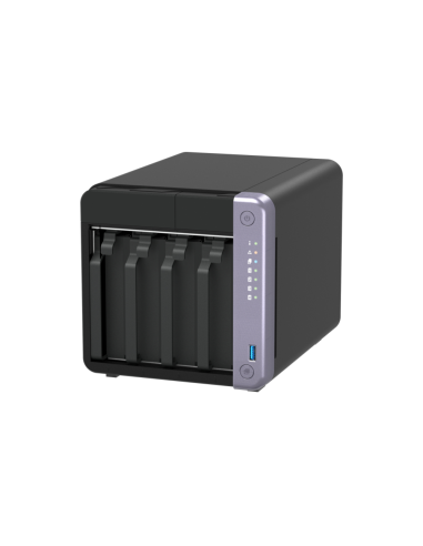 QNAP TS-432X-4G servidor de almacenamiento NAS Torre Alpine Alpine AL-524 4 GB DDR4 QNAP QTS Negro