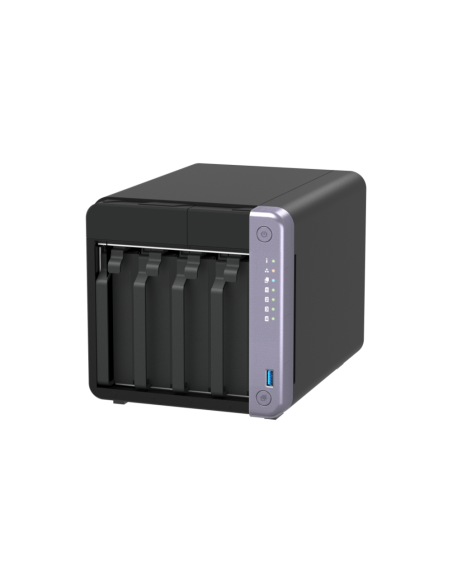 QNAP TS-432X-4G servidor de almacenamiento NAS Torre Alpine Alpine AL-524 4 GB DDR4 QNAP QTS Negro