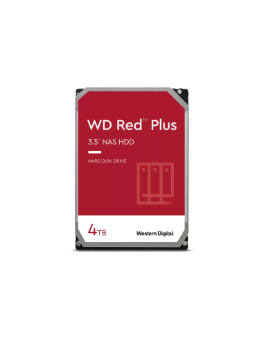 Western Digital Red Plus disco duro interno 4 TB 5400 RPM 256 MB 3.5" Serial ATA III
