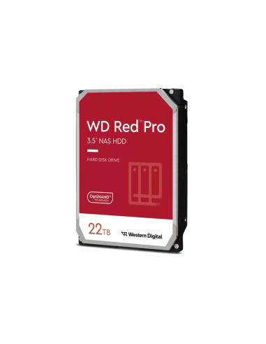 Western Digital Red Pro disco duro interno 22 TB 7200 RPM 512 MB 3.5" Serial ATA III