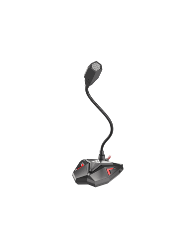 GENESIS Radium 100 Negro, Rojo Micrófono para PC