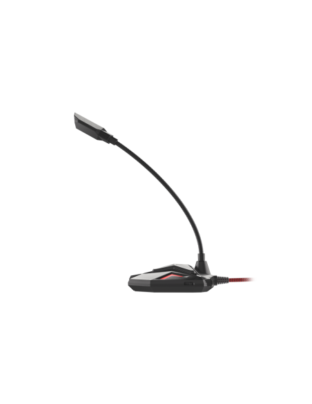 GENESIS Radium 100 Negro, Rojo Micrófono para PC