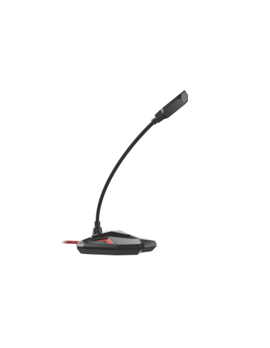 GENESIS Radium 100 Negro, Rojo Micrófono para PC