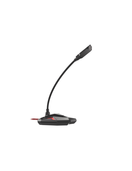 GENESIS Radium 100 Negro, Rojo Micrófono para PC