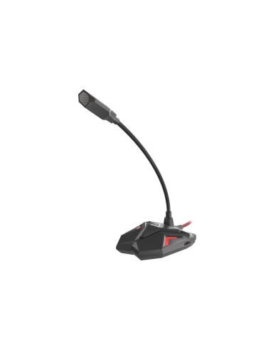 GENESIS Radium 100 Negro, Rojo Micrófono para PC