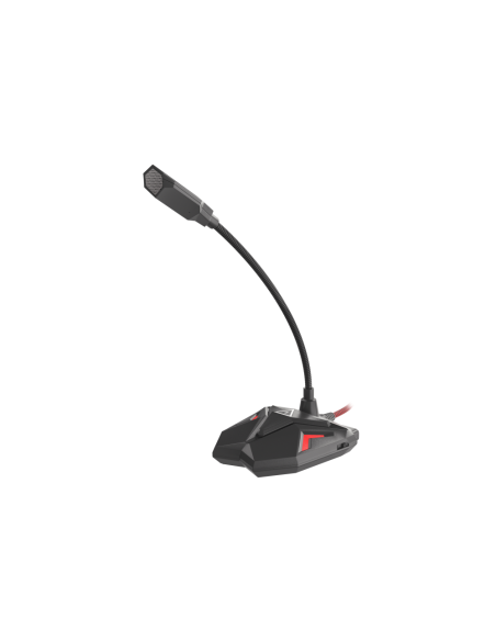 GENESIS Radium 100 Negro, Rojo Micrófono para PC