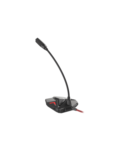 GENESIS Radium 100 Negro, Rojo Micrófono para PC