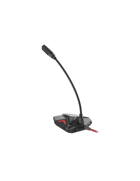GENESIS Radium 100 Negro, Rojo Micrófono para PC