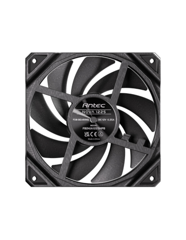 Antec Nova Carcasa del ordenador Ventilador 12 cm Negro 1 pieza(s)