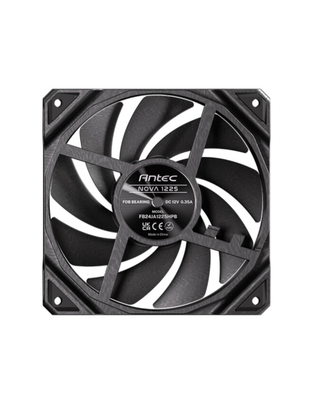 Antec Nova Carcasa del ordenador Ventilador 12 cm Negro 1 pieza(s)