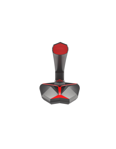 GENESIS Radium 200 Negro, Rojo Micrófono para PC