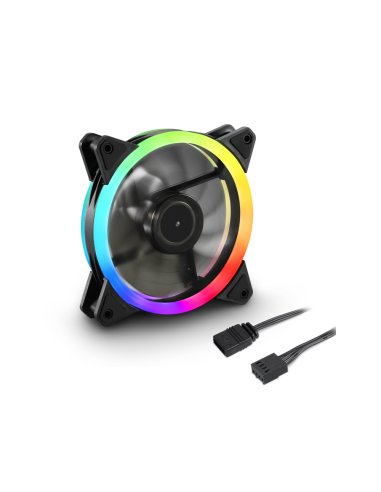 Sharkoon Shark Blades PWM Carcasa del ordenador Ventilador 12 cm Negro 1 pieza(s)