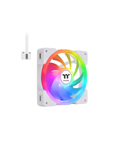 Thermaltake SWAFAN EX12 ARGB Carcasa del ordenador Refrigerador de aire 14 cm Blanco 3 pieza(s)