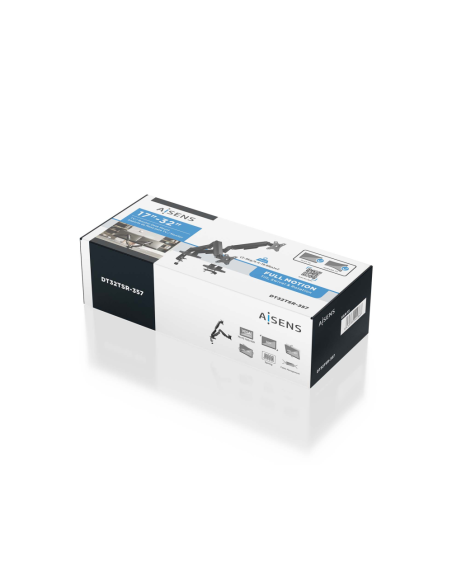 AISENS DT32TSR-357 soporte para monitor 81,3 cm (32") Escritorio