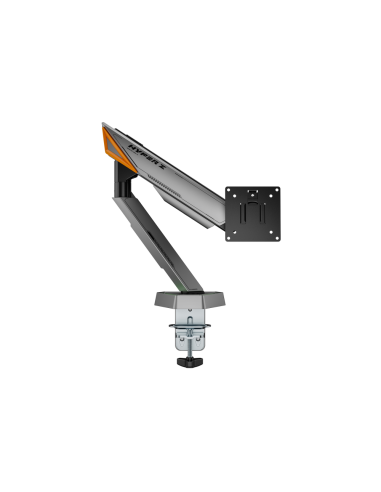 AISENS DT49TSRRGB-347 soporte para monitor 124,5 cm (49") Escritorio Negro, Gris