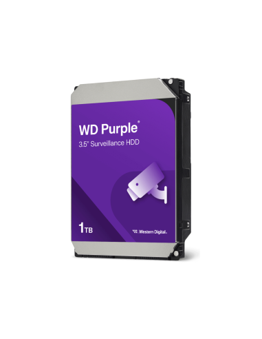 Western Digital Purple disco duro interno 1 TB 5400 RPM 64 MB 3.5" Serial ATA III
