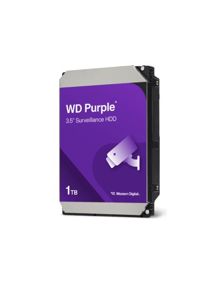 Western Digital Purple disco duro interno 1 TB 5400 RPM 64 MB 3.5" Serial ATA III