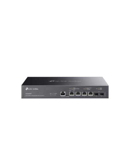 TP-Link Omada SX3206HPP switch Gestionado L2+ 10G Ethernet (100/1000/10000) Energía sobre Ethernet (PoE) Negro