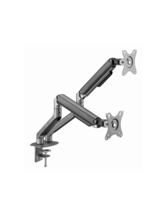 Gembird MA-DA2-05 soporte para monitor 81,3 cm (32") Escritorio Gris