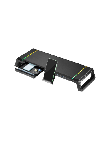 Ewent EW1268 soporte para monitor Escritorio Negro