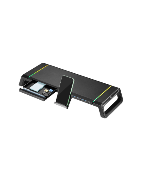 Ewent EW1268 soporte para monitor Escritorio Negro