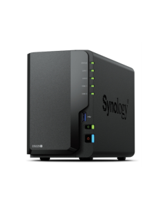 Synology DiskStation DS225+ 2 Bay NAS Escritorio Intel® Celeron® J4125 2 GB DDR4 Synology DSM Negro
