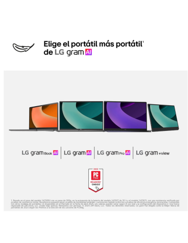 LG Gram 15Z80T-G.AU88B ordenador portatil AMD Ryzen AI 7 350 Portátil 39,6 cm (15.6") Full HD 32 GB LPDDR5x-SDRAM 1 TB SSD Wi-Fi