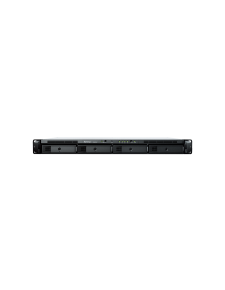Synology RackStation RS422+ servidor de almacenamiento NAS Bastidor (1U) Ryzen Embedded R1600 2 GB DDR4 DSM Negro