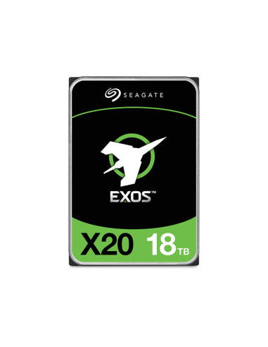 Seagate Enterprise Exos X20 disco duro interno 18 TB 7200 RPM 3.5" Serial ATA III