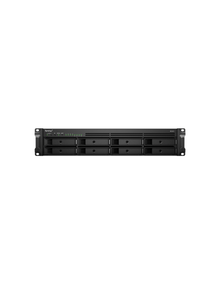 Synology RackStation RS1221+ servidor de almacenamiento NAS Bastidor (2U) Ryzen Embedded V1500B 4 GB DDR4 0 TB DiskStation Manag