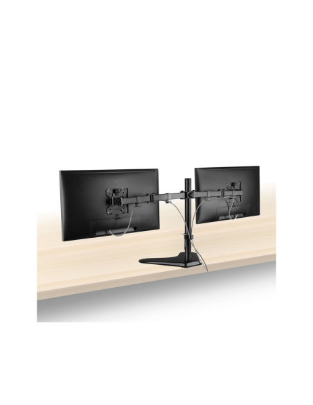 Ewent EW1536 soporte para monitor 81,3 cm (32") Escritorio Negro