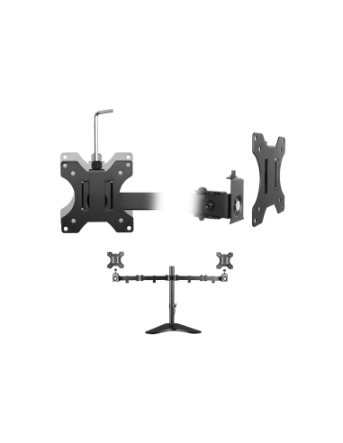 Ewent EW1536 soporte para monitor 81,3 cm (32") Escritorio Negro