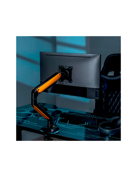 AISENS DT32TSR-249 soporte para monitor Negro, Naranja Escritorio
