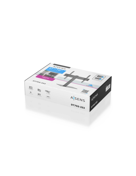 AISENS DT70S-253 soporte para monitor 177,8 cm (70") Escritorio