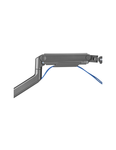 Ewent EW1529 soporte para monitor 124,5 cm (49") Plata Escritorio