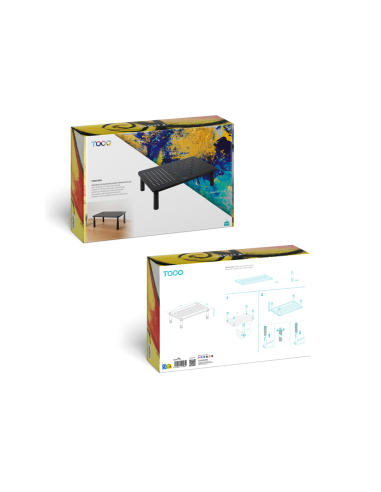 TooQ TQMR086 soporte para monitor Escritorio