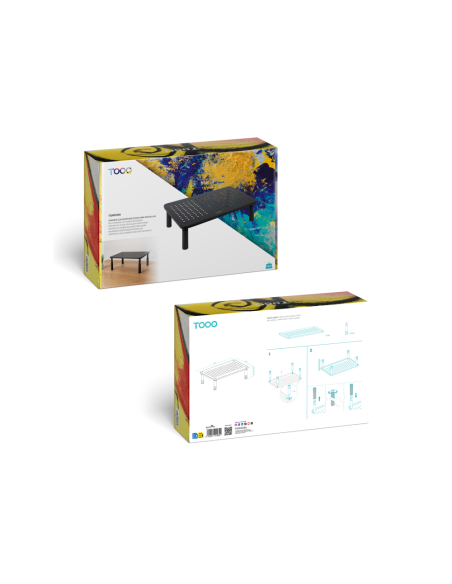 TooQ TQMR086 soporte para monitor Escritorio