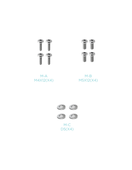 TooQ DB1233TNV-B soporte para monitor 81,3 cm (32") Escritorio