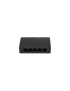 Lanberg DSP2-1005-12V switch No administrado Gigabit Ethernet (10/100/1000) Negro